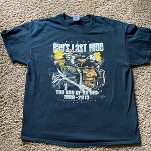 Ray Lewis 52 farewell tribute graphic tee XL